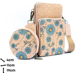 Cork Crossbody Mobile Pouch