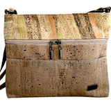 Elena Cork Shoulder Bag Forest front